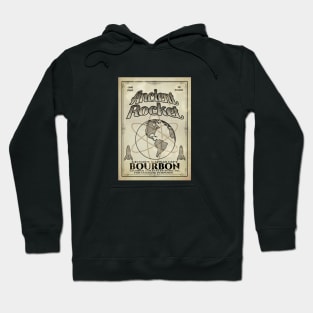 Forbidden Planet Ancient Rocket Bourbon Hoodie